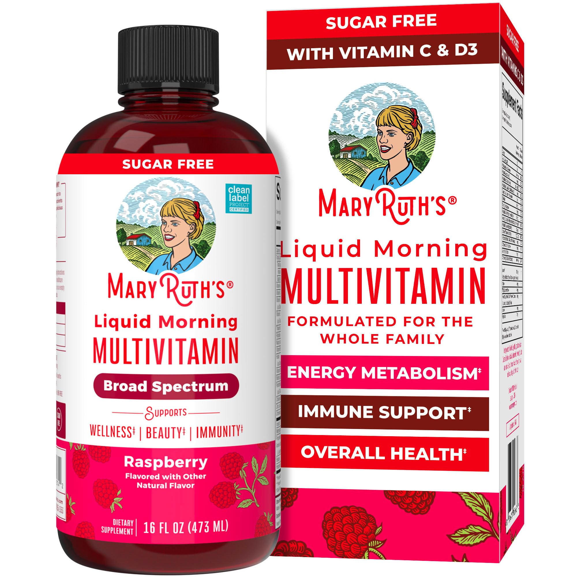 MaryRuth Organics Liquid Morning Multivitamin