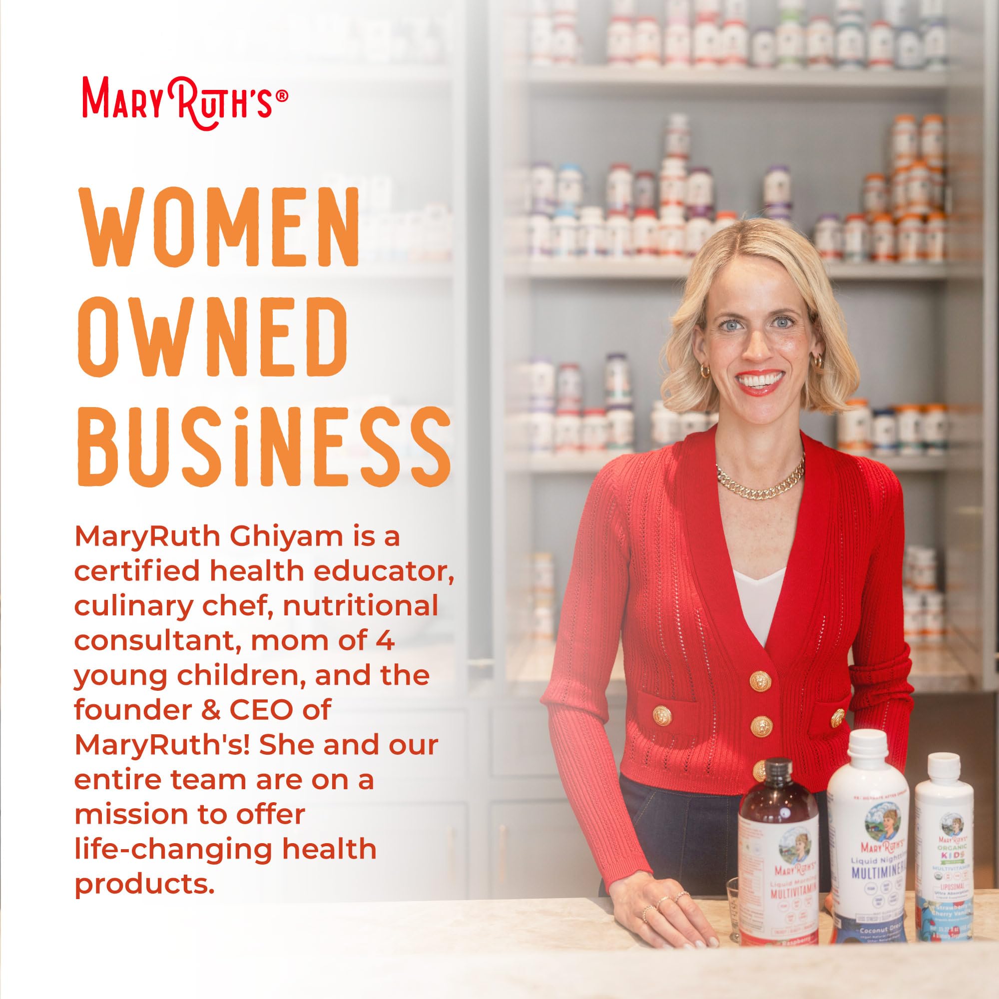 MaryRuth's Liquid Multivitamin+Hair Growth