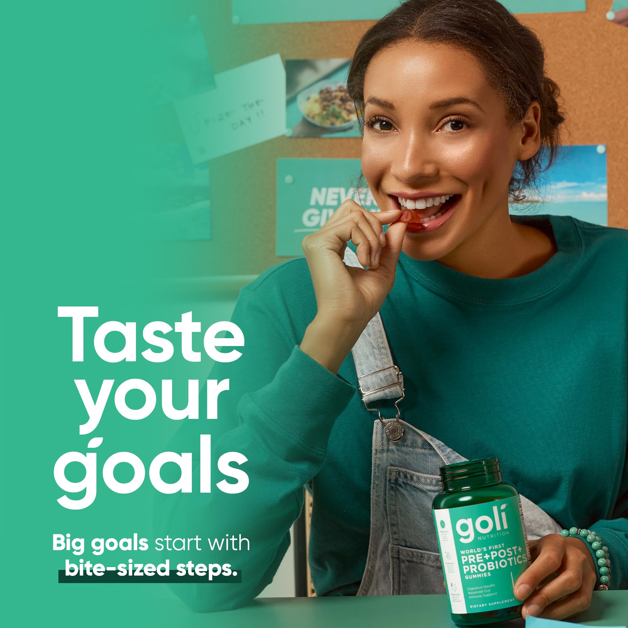 Goli Pre Pro Postbiotic, 60 Gummies