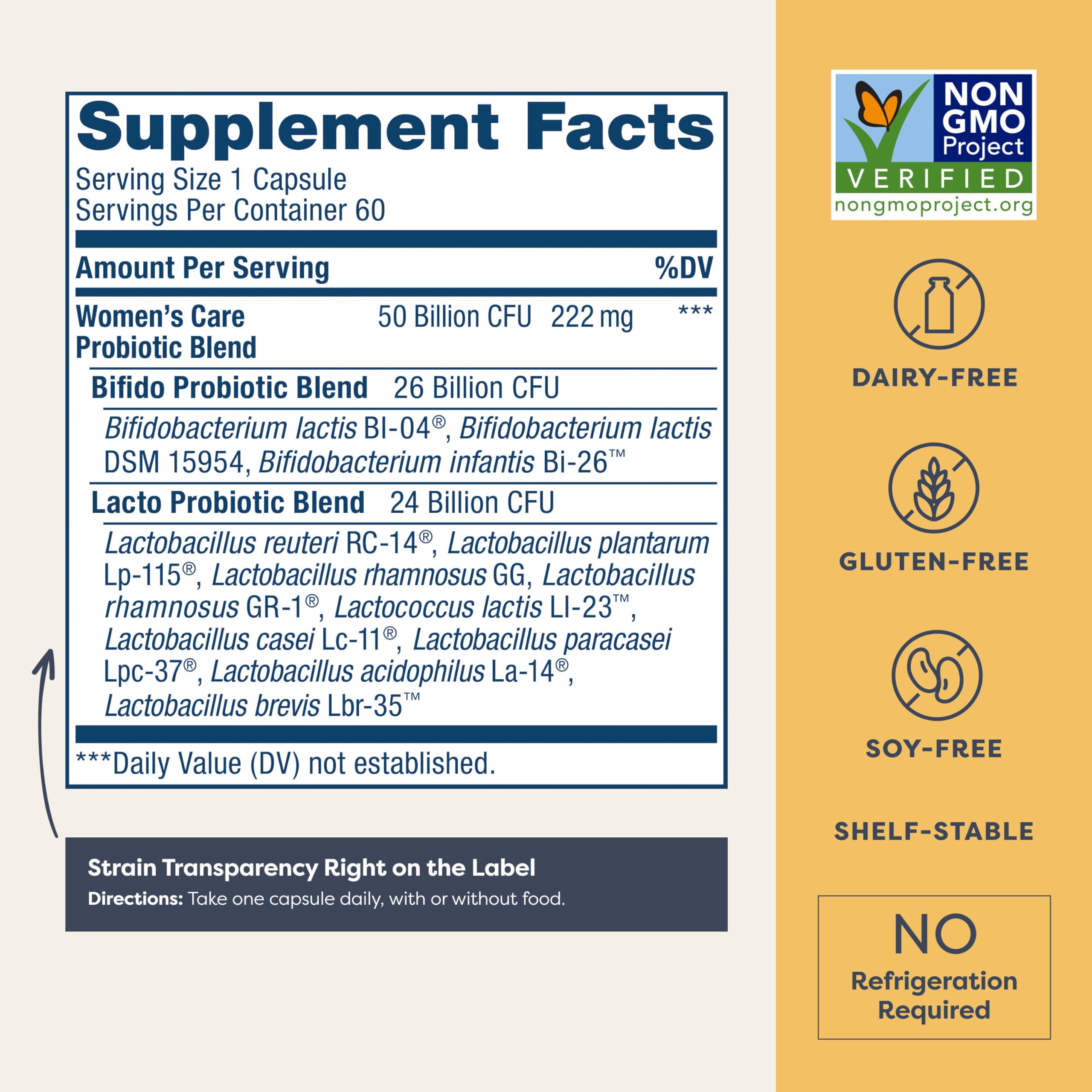 Renew Life Probiotic 50 Billion, 30 Count