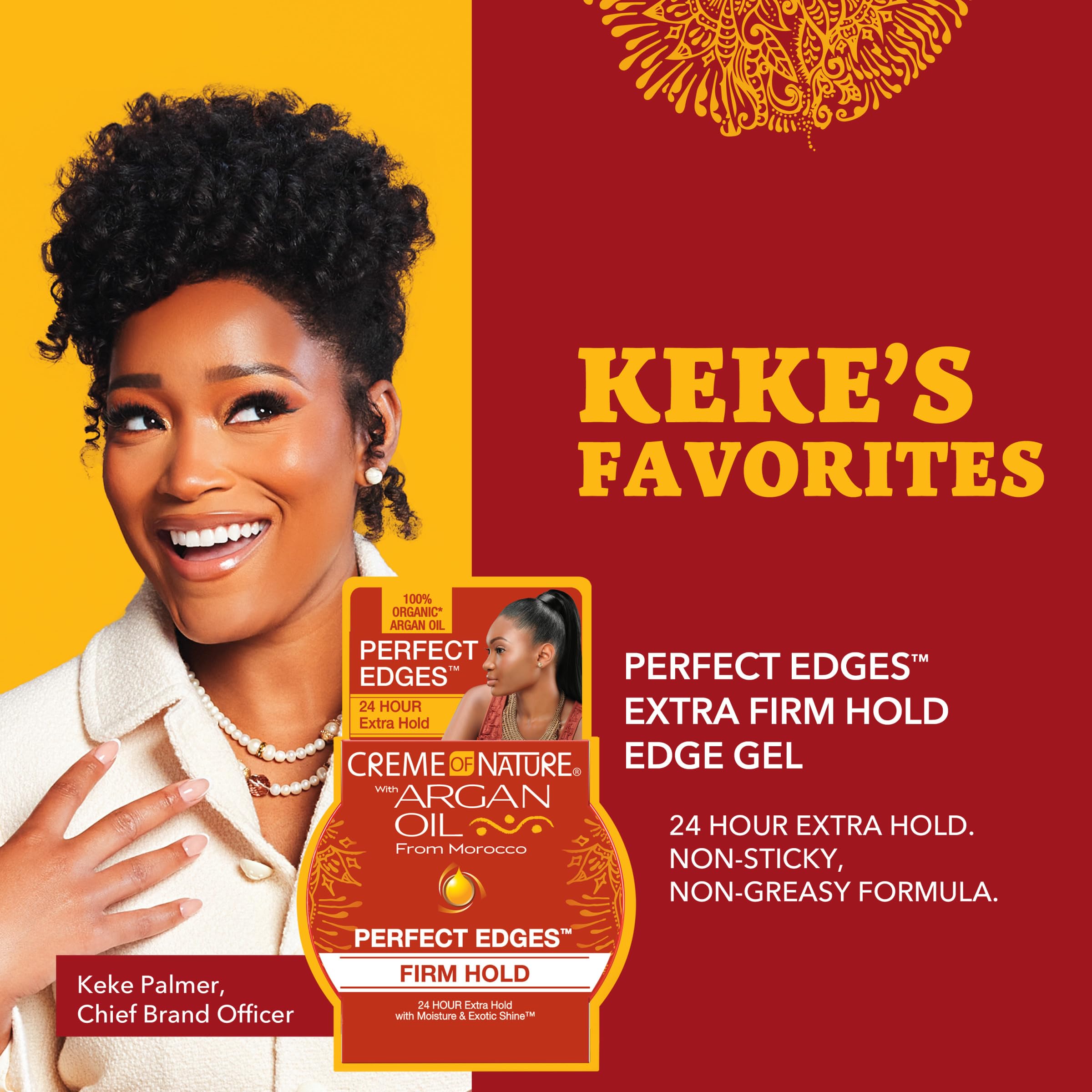 Creme of Nature Perfect Edges™ Extra Firm Hold Gel, 2.25 oz