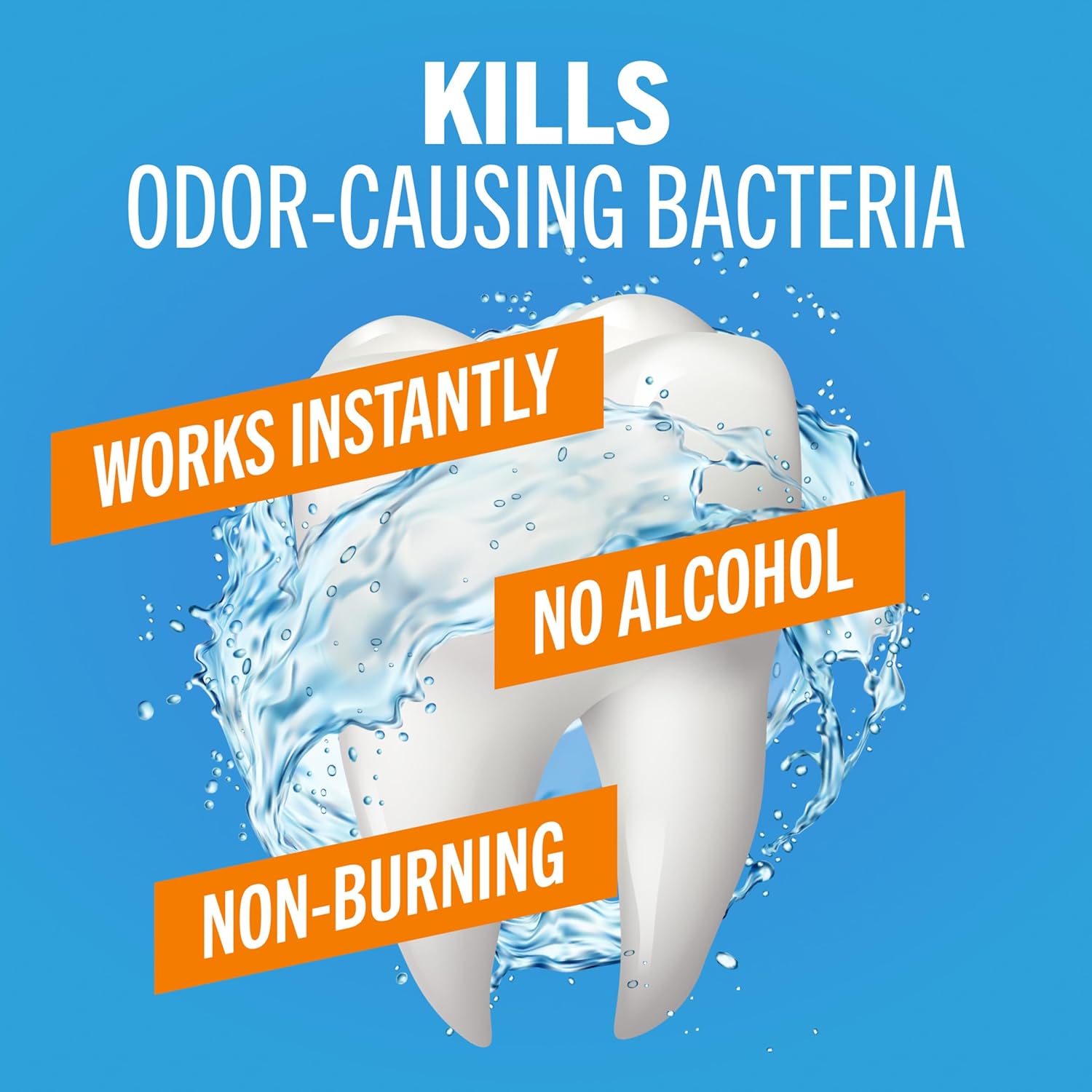 TheraBreath Fresh Breath Oral Rinse, Invigorating ICY Mint Flavor, 1 Liter