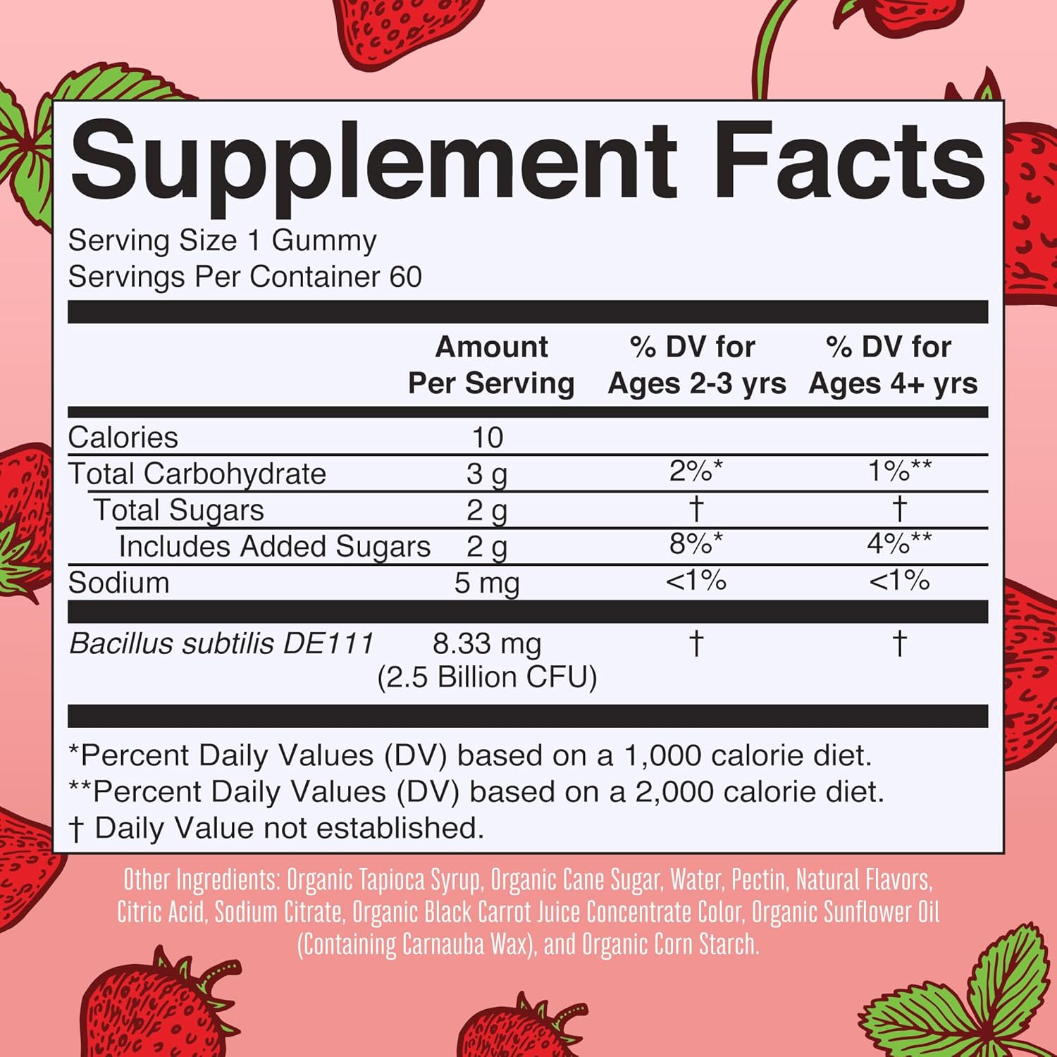 MaryRuth Organics Kids Probiotics, 60 Gummies