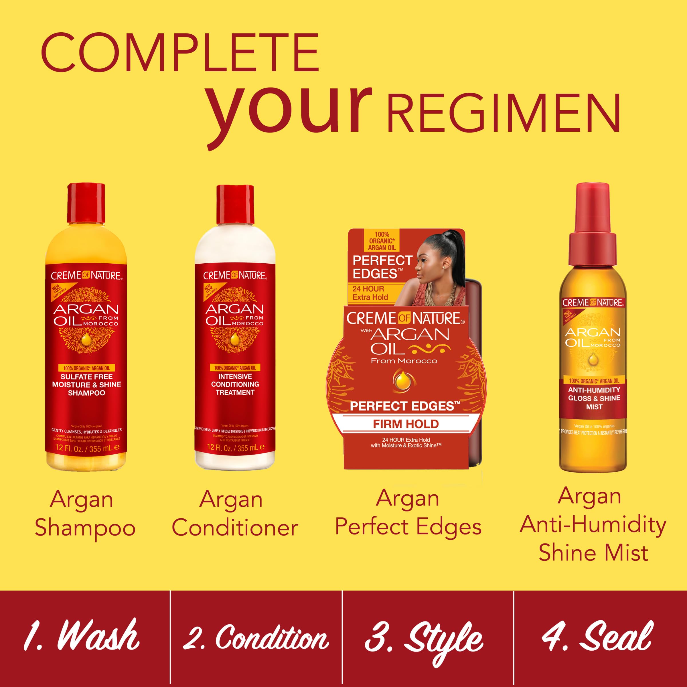 Creme of Nature Perfect Edges™ Extra Firm Hold Gel, 2.25 oz