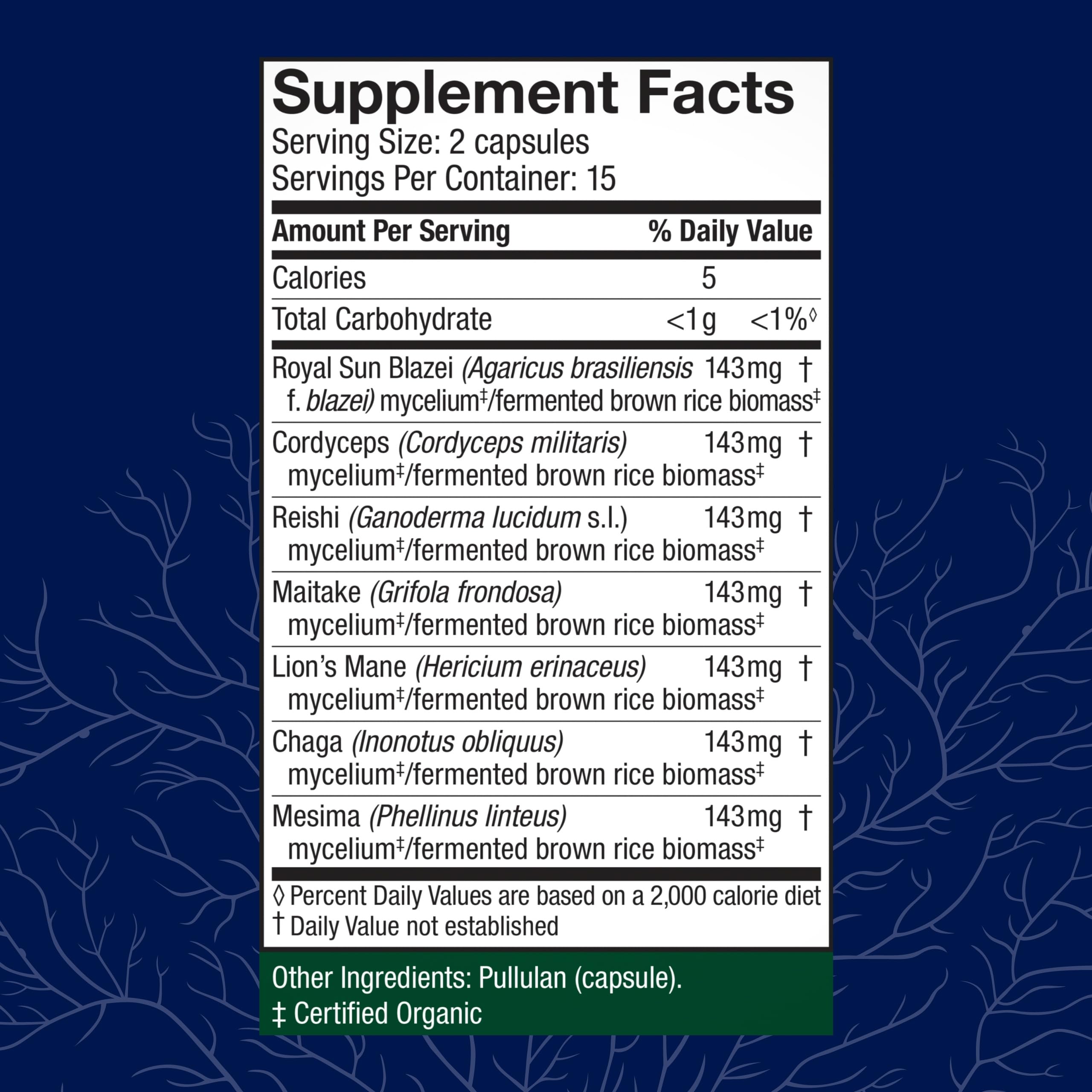 Host Defense Stamets 7, Capsules