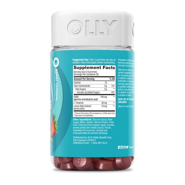 OLLY Goodbye Stress, 60 Gummies