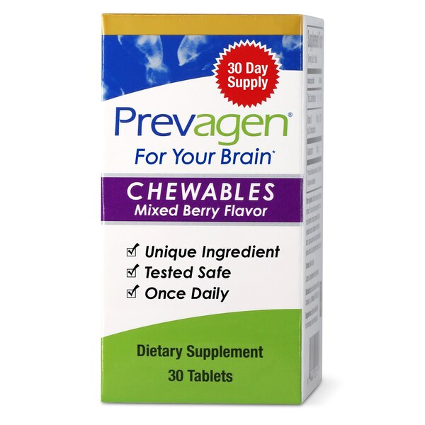 Prevagen Regular Strength Mixed Berry, 30 Chewables Tablets