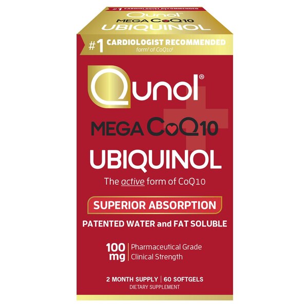 Mega Ubiquinol CoQ10, 100 mg, 60 ct