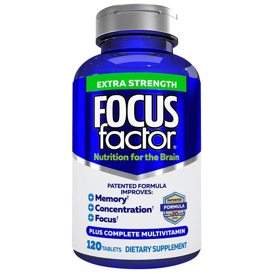 Focus Factor Adults Extra Strength, 120 Count