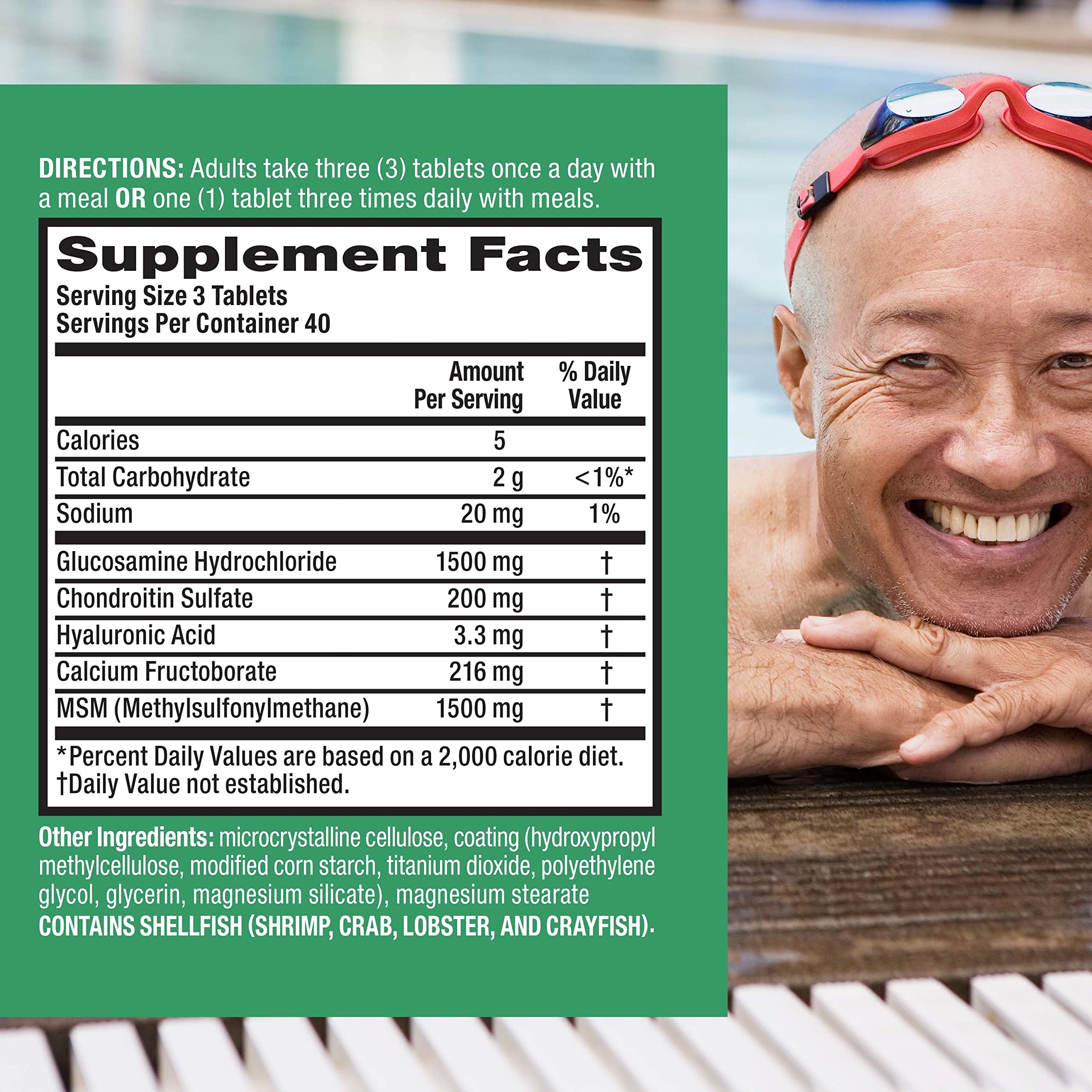 Schiff Move Free Advanced Glucosamine Chondroitin, 120 Tablets