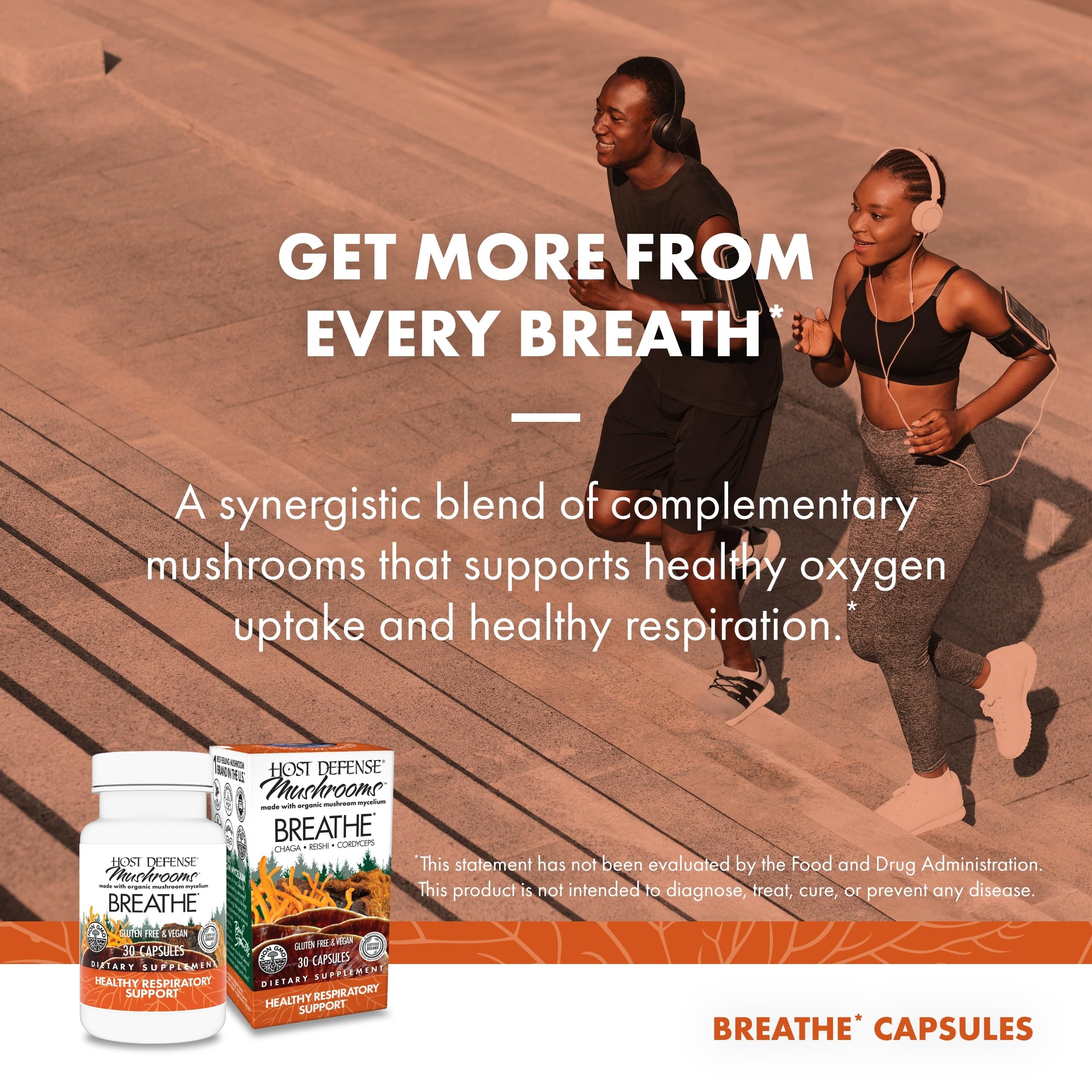 Host Defense Breathe Capsules