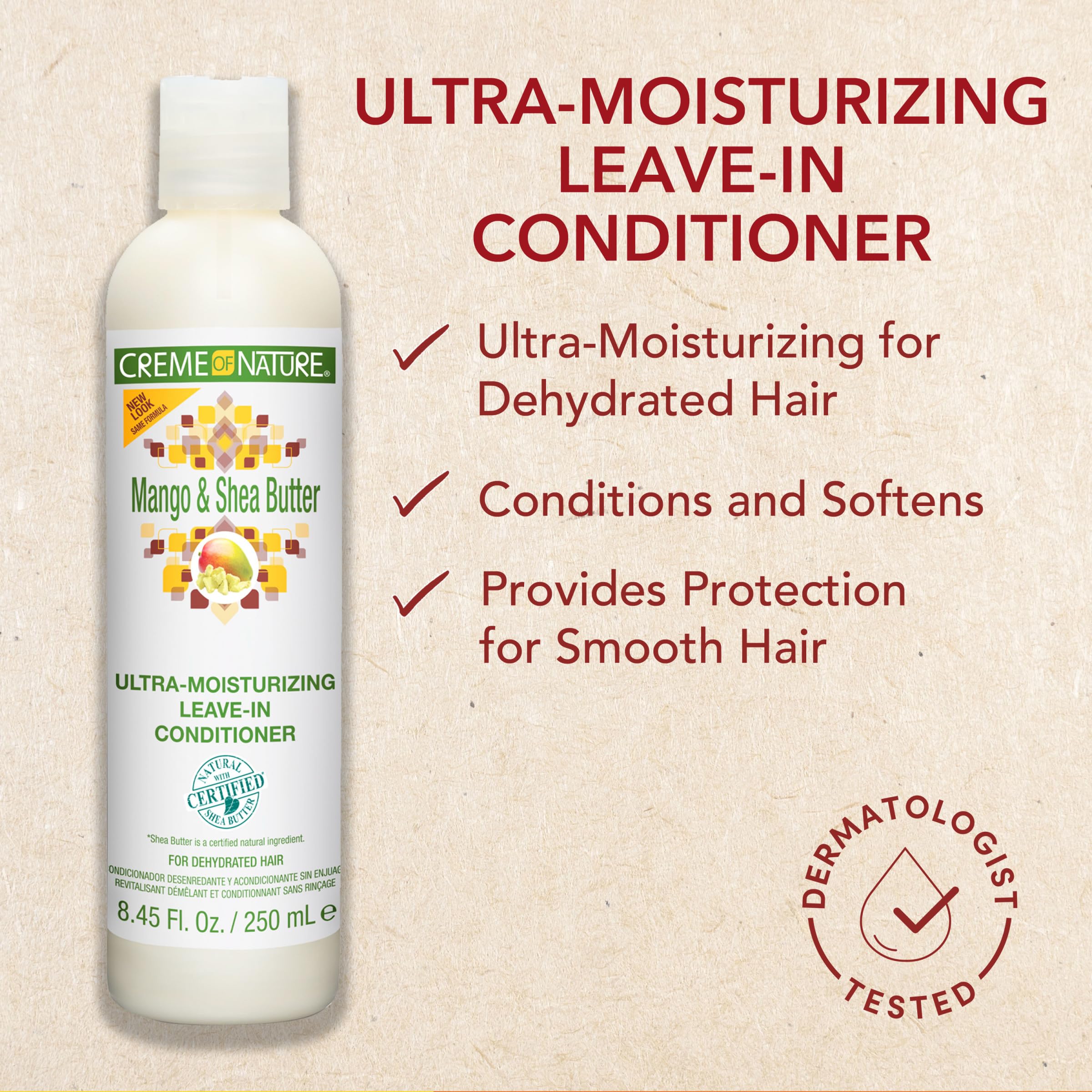 Creme of Nature Ultra Moisturizing Shampoo with Mango & Shea Butter, 12 Fl Oz