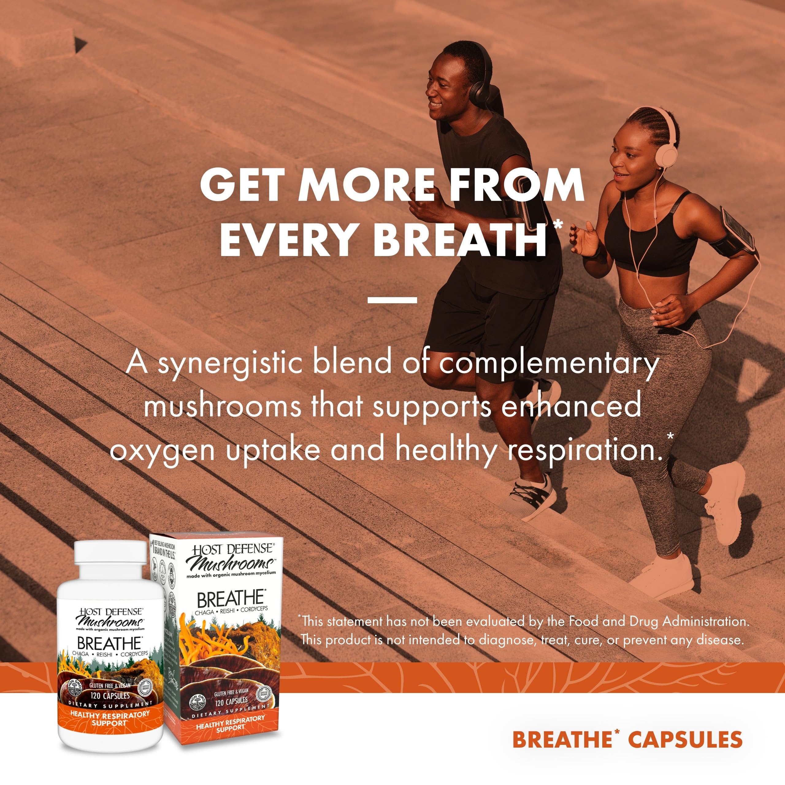 Host Defense Breathe Capsules