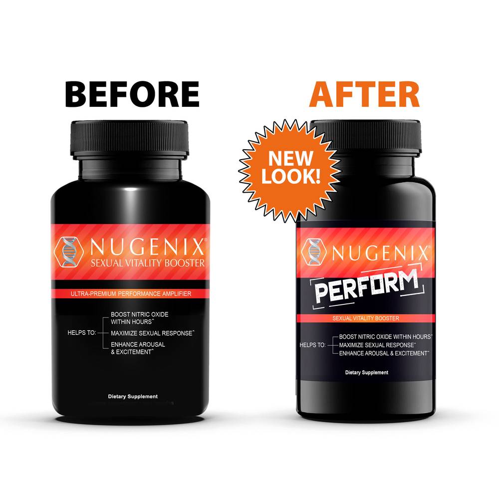 Nugenix Perform, Nitric Oxide and Vitality Booster for Men - 63ct
