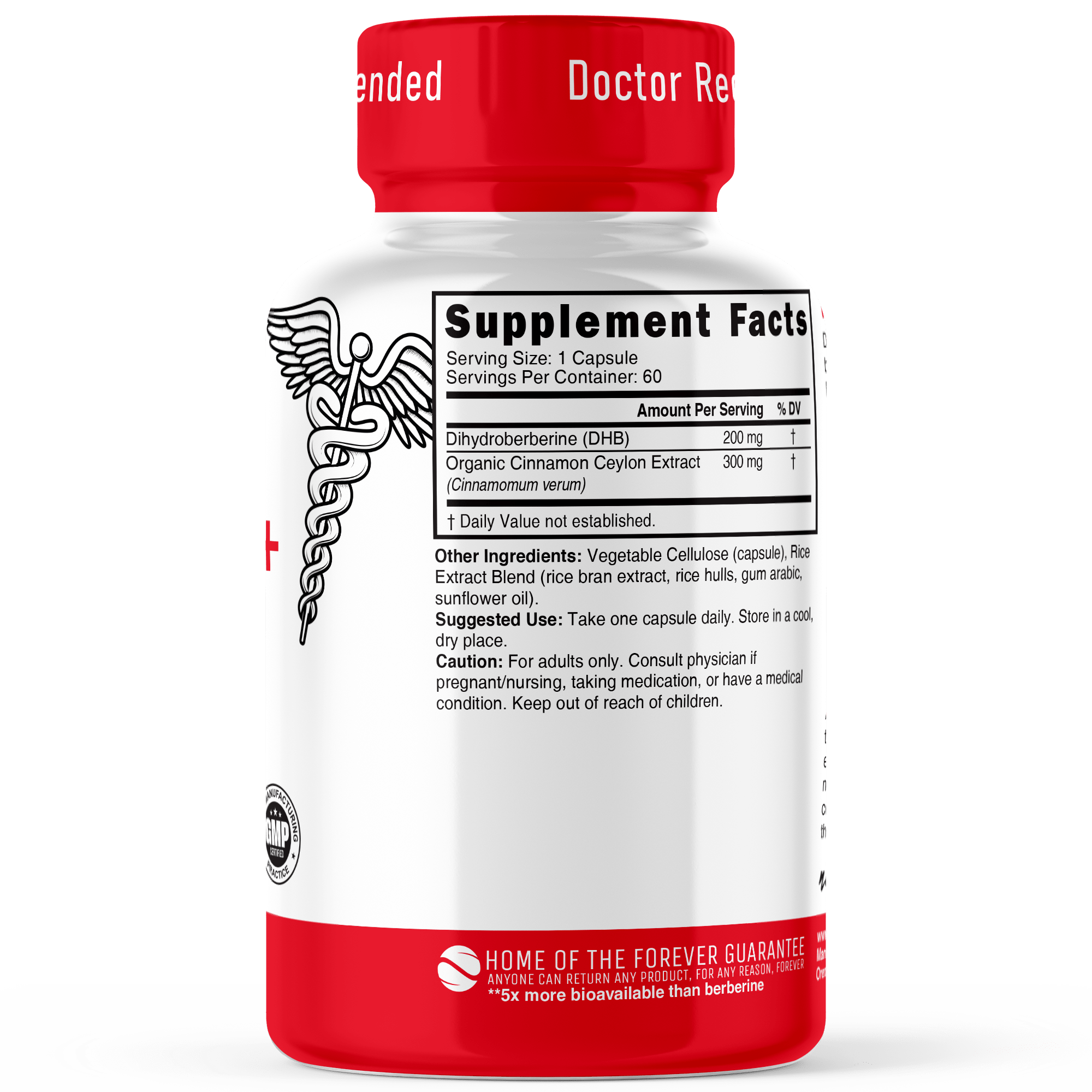 Nutri Dihydroberberine 200mg, 60 Capsules