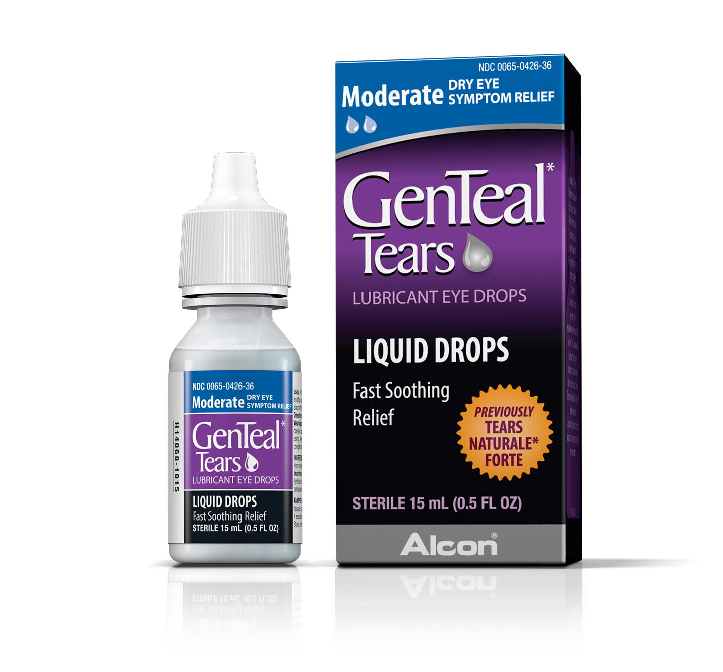 Genteal Tears Moderate Eye Drops, 0.507 Fluid Ounce