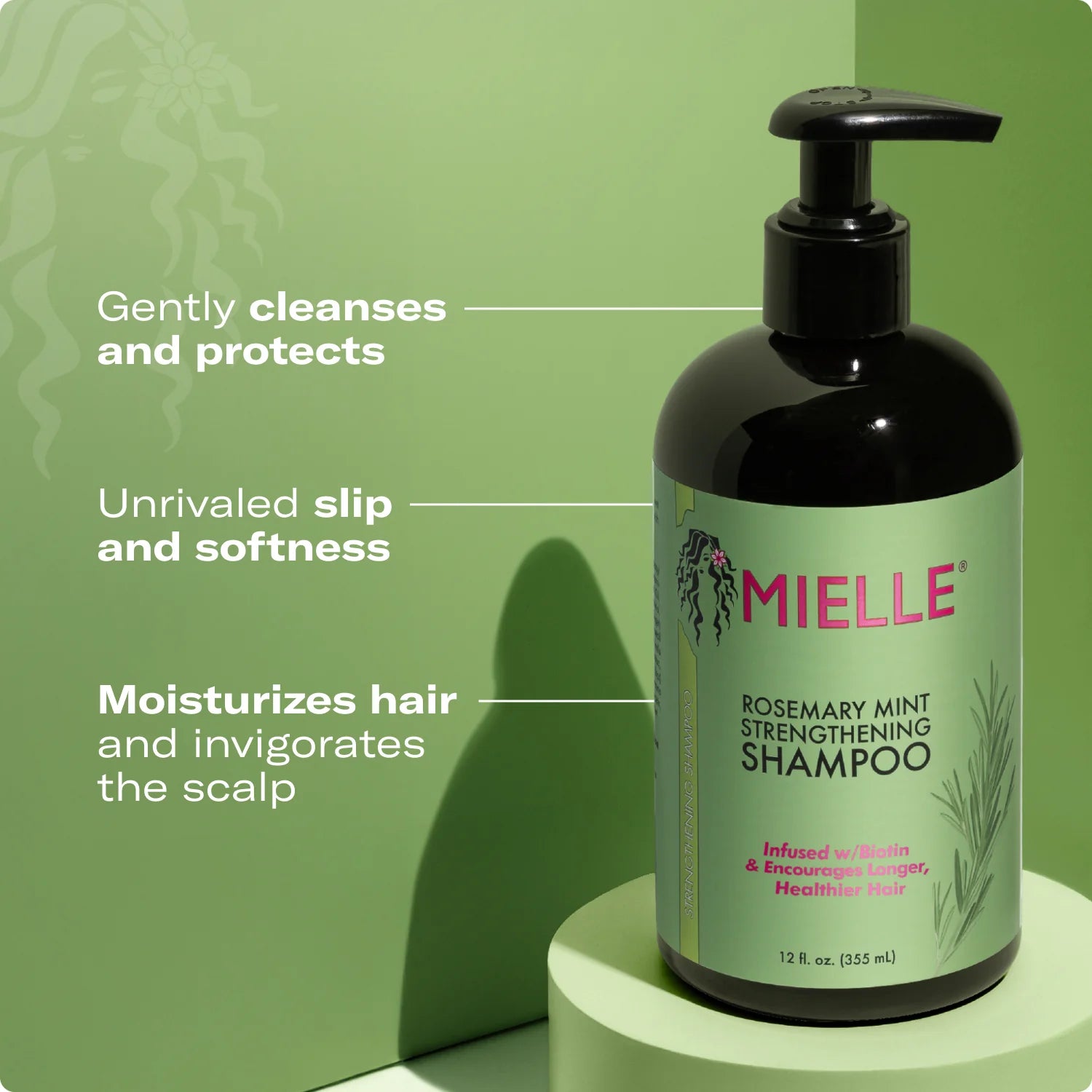 Mielle Organics Rosemary Mint Strengthening Shampoo