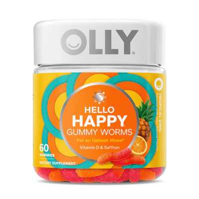 OLLY Hello Happy Gummy Worms