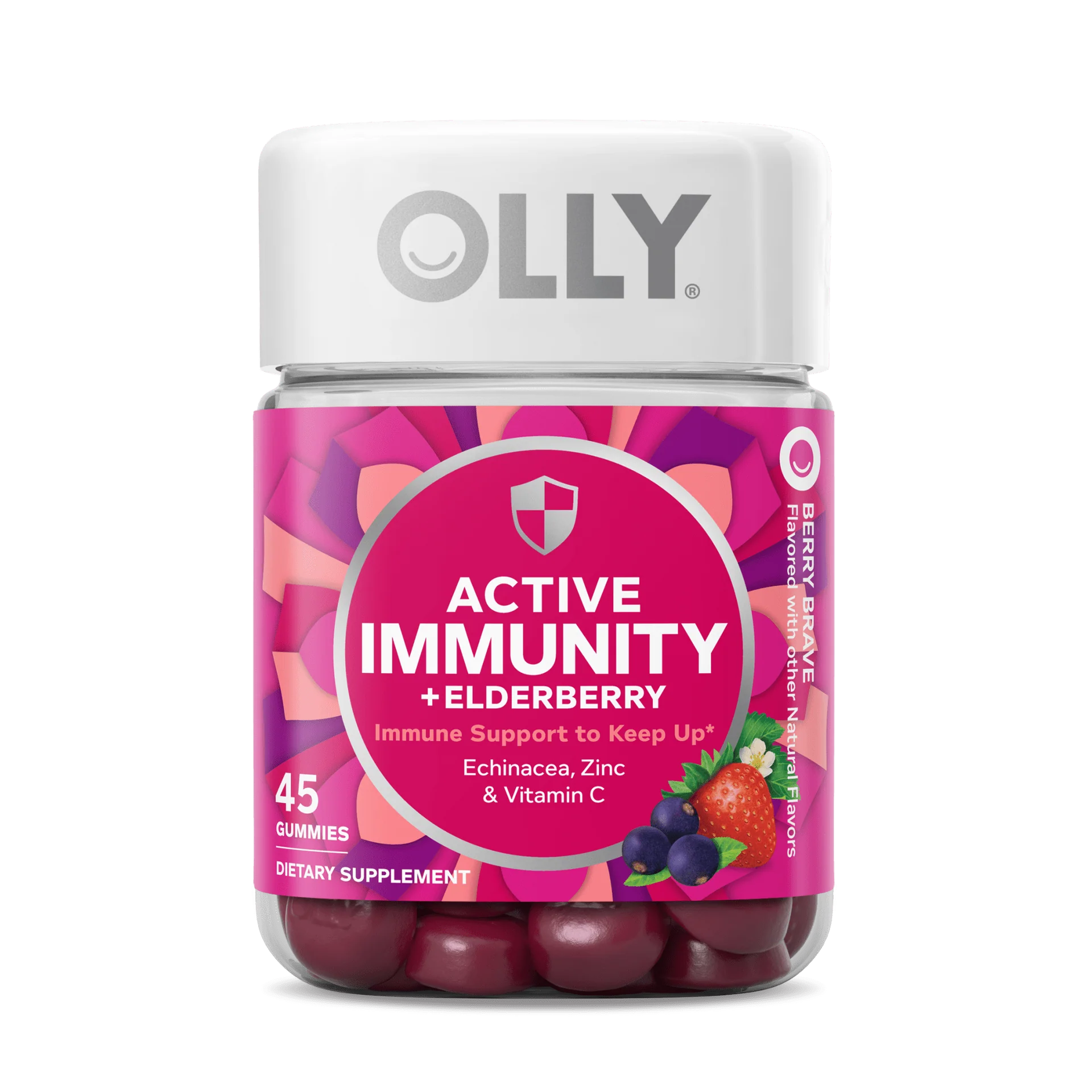 OLLY Immunity, Elderberry, 45 Gummies