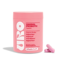 O Positiv URO Vaginal Probiotic, 60 Capsules
