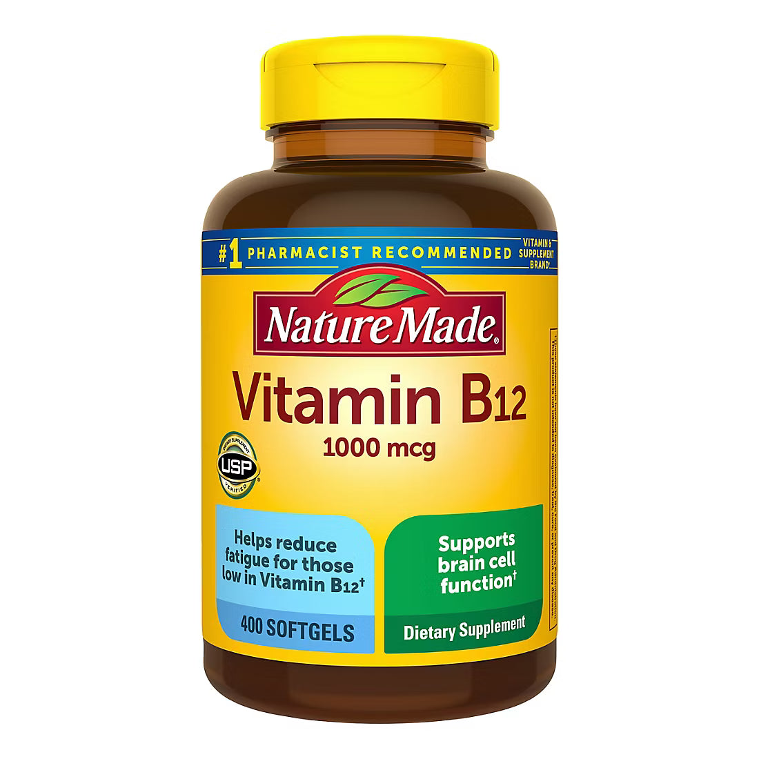 Nature Made Vitamin B12 1000 mcg, 150 Softgels