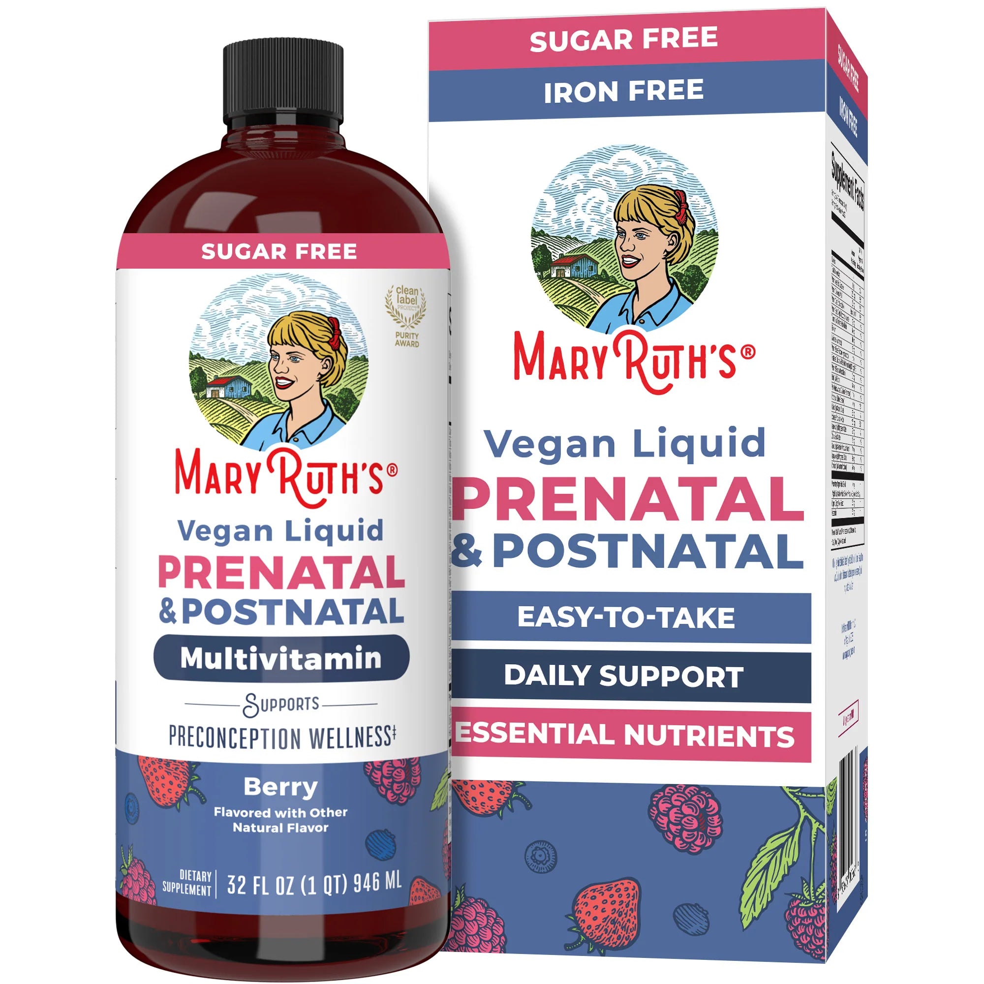 MaryRuth’s Prenatal & Postnatal Liquid Multivitamin, 16 oz